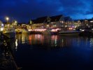 Bergen harbour, 4:15 pm